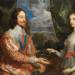 Charles I and Henrietta Maria Holding a Laurel Wreath